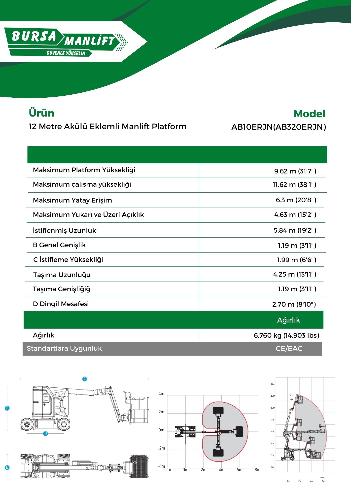 12 Metre Akülü Eklemli Manlift Platform (1)